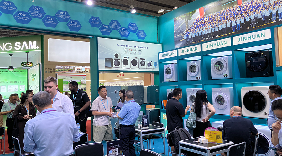 廣交會(huì)新老朋友齊聚，金環(huán)電器展位人氣旺