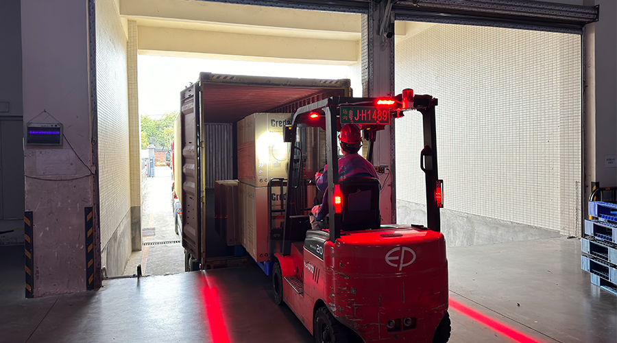 衣物烘干機(jī)出貨英國，開啟合作新篇