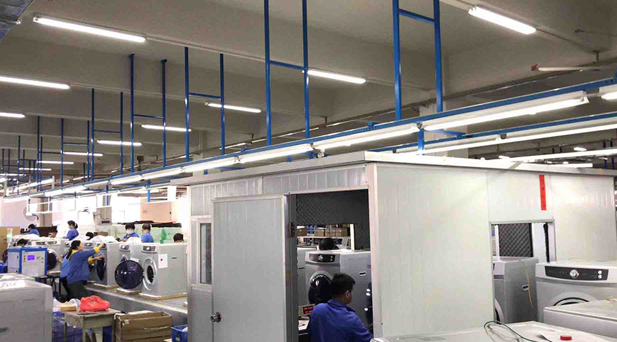 金環(huán)電器如何保證客戶收到的滾筒干衣機(jī)運(yùn)行時(shí)無(wú)異響？