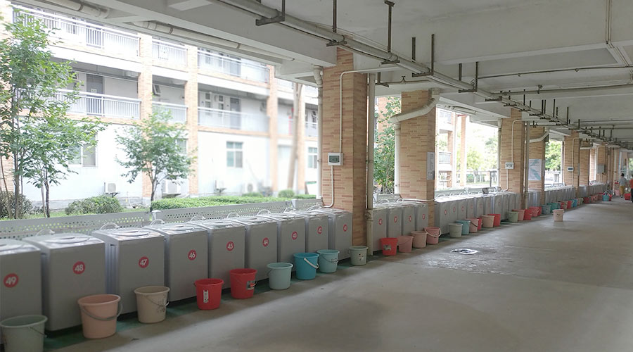 好評度高！江門一中學校又雙叒續(xù)單金環(huán)電器共享洗衣機