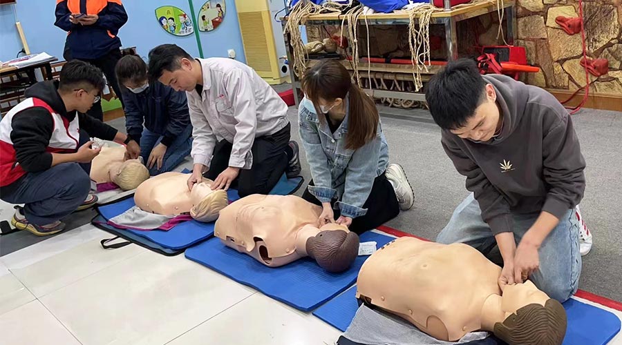 提升自救互救能力！金環(huán)電器開展初級救護員培訓學習