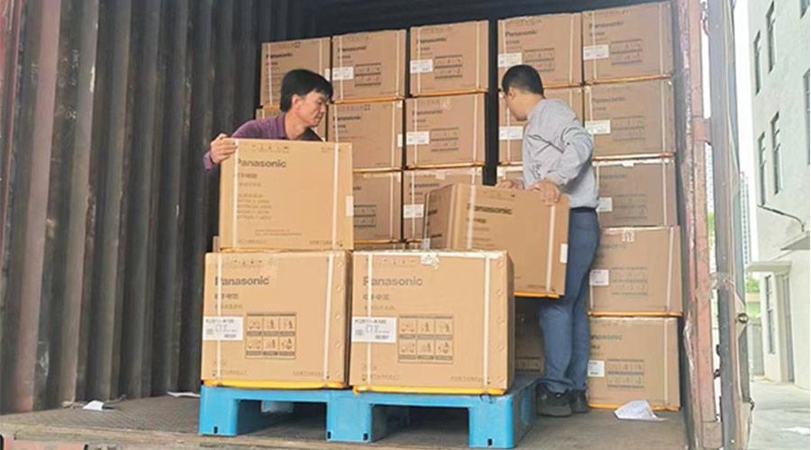 發(fā)貨抓速度！金環(huán)電器第一時(shí)間完成松下滾筒干衣機(jī)發(fā)貨