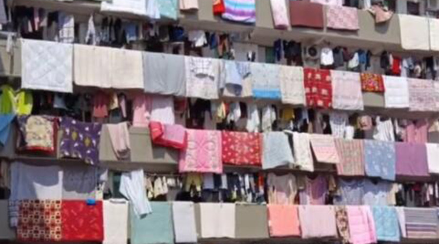 學(xué)?，F(xiàn)曬被大場面！滾筒衣服烘干機(jī)即烘即干大件棉被 便捷好用