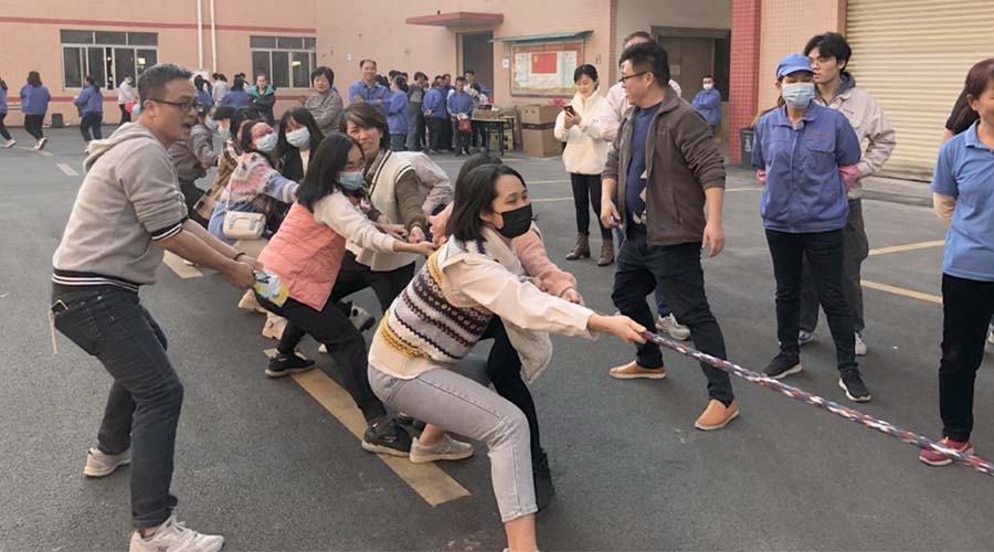 凝心聚力 辭舊迎新！金環(huán)電器開展跨年文娛活動