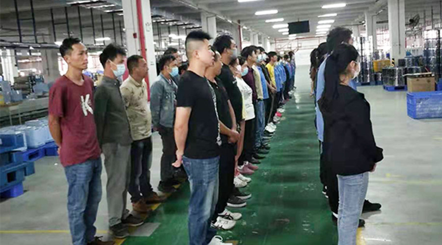 二十大寄語青年！金環(huán)電器開展關于二十大會議精神學習