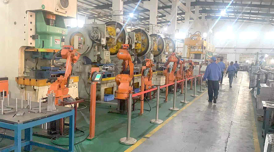 揭秘金環(huán)電器滾筒干衣機(jī)沖壓自動化生產(chǎn)是如何進(jìn)行的？