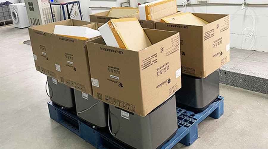 高質(zhì)量 低返工率！順利完成客戶迷你洗衣機驗貨