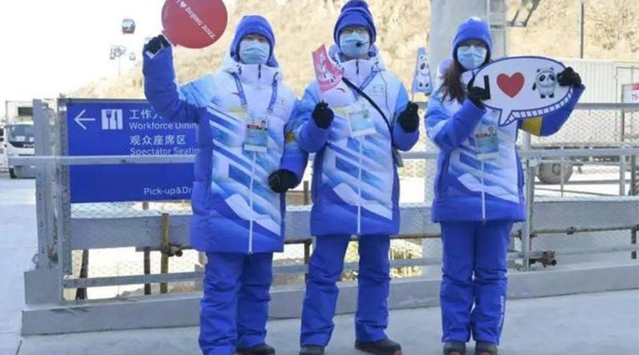 擔當與向善！金環(huán)電器致敬每一位冬奧志愿者！