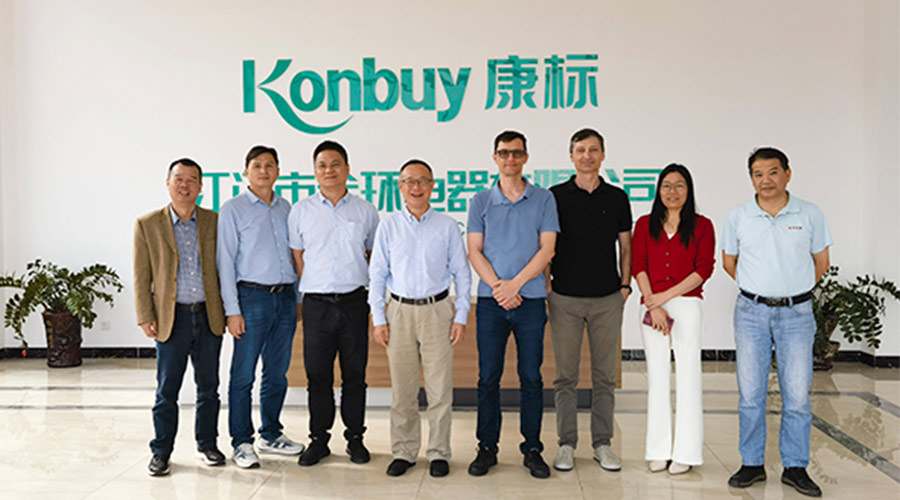 新項目對接！客戶伊萊克斯親臨金環(huán)電器參觀指導